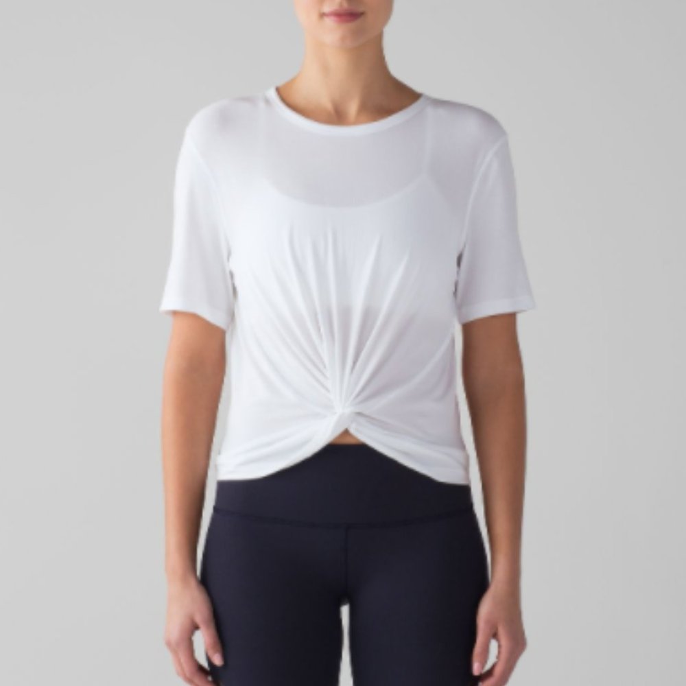 lululemon Crescent Tee: White